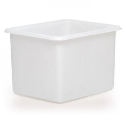 52 Litre Food Approved Rectangular MDPE Container