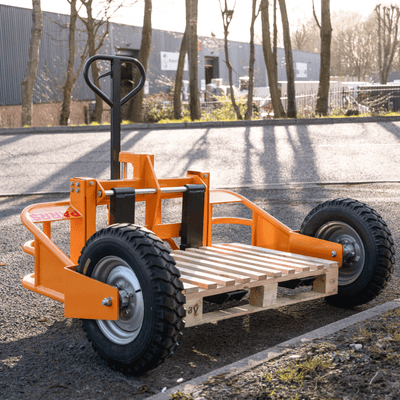 Adjustable All Terrain Pallet Truck, 1250kg Capacity