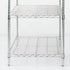 Zinc Wire Shelving – Static Unit 1590mm High | 4 Tier Heavy Duty Storage Rack