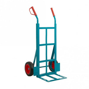 Angle Iron Steel Sack Truck 250kg Puncture Proof Wheels