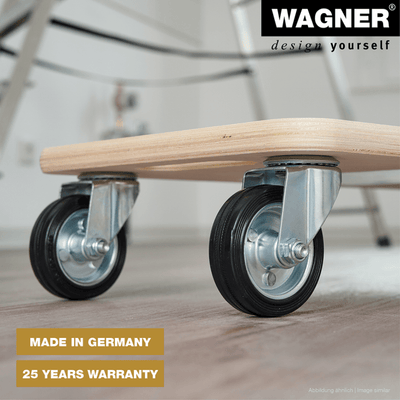Anti Slip Wooden Dolly - 400kg Load Capacity