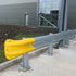 Armco Plastic Fishtail Safety End, HDPE Barrier Terminal with Reflectors