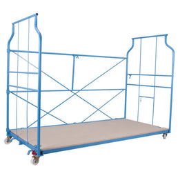 Carro de muebles Corlette 2500x1150x1800mm – capacidad de carga de 600kg, contenedor rodante apilable y apilable