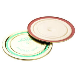 110mm Capsule Inner Closure – Gold Lid for Le Parfait Jars