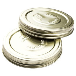 110mm Bouchon Screw Closure – Gold Lid for Le Parfait Jars