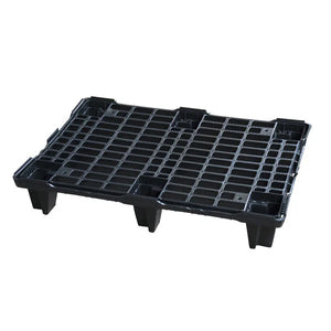 Small Plastic Display Pallet, 800 x 600 x 130 mm, Nestable Open Deck