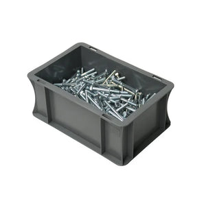 Boîte empilable Euro – 300x200x120mm – Capacité de 5L – Base renforcée