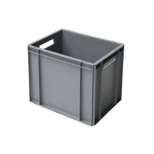 Boîte empilable en plastique Euro – 400x300x325mm – Capacité 30L – Base renforcée