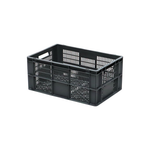 Euro Plastic Stacking Box – 600x400x270mm – 52L – Perforated