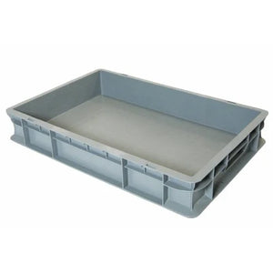Boîte empilable en plastique Euro – 600x400x100mm – Capacité 20L