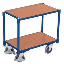 Rodillo del Sistema Euro – 675x415x635mm – 2 Estantes – Capacidad de Carga de 250kg – Azul RAL 5010