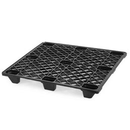 Palé de exportación de plástico ligero – 1200x1000x135mm – Plataforma abierta, apilable