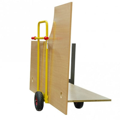 Extra Wide Board & Panel Platform Trolley with Pneumatic or Puncture Proof Tyres – 200kg Capacity