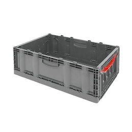 Caja Plástica Plegable – 600x400x221mm – 40L – Lados y Base Cerrados