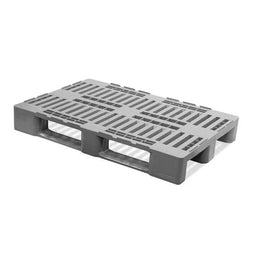 Palé de Higiene H1 – 1200x800x160mm – Cubierta Abierta con Bisel Elevado HDPE Grado Alimenticio 1000kg Carga Apilable