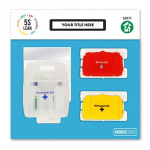 Wall Mounted Eyewash & Accident Station Shadow Board
