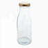 250ml Clear Glass Milk & Juice Bottles – 38mm Twist-Off Neck | Pallet of 1,398 Units