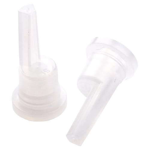 Vertical Plastic Dropper Insert – 18mm White Bottle Flow Regulator – AB ...