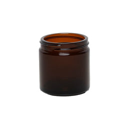 60ml Amber Glass Jar – UV Protective Cosmetic & Pharmaceutical Container