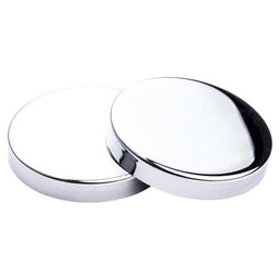 84mm Heavy Gauge Shiny Silver Lid with Silicone Seal – Premium Jar Closure