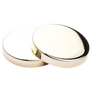 84mm Heavy Gauge Gold Lid – Standard Jar Closure (No Silicone Seal)