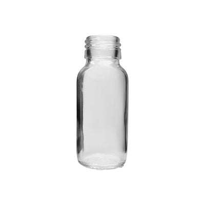 60ml Clear Medical Round Glass Bottle – Flint Glass Bottle