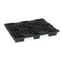 Palé 1200x1000x125mm - Plástico PE-PP, Apilable, Bisel Elevado