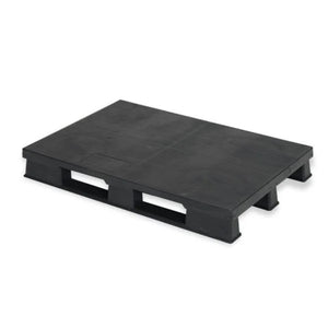 Plastic Pallet with Closed Deck & No Rim – 1200x1000x150mm – Recycled PE – Heavy Duty