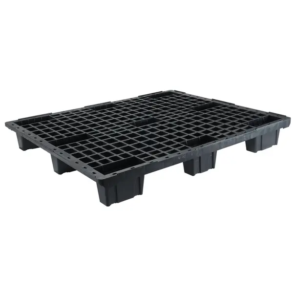 Plastic Pallet 1200x1000x153mm Open Deck Nestable HDPE 1000kg Load Cap ...