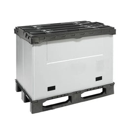 Caja de palé de plástico colapsable – 1220x820x928mm – 630L – Plegable