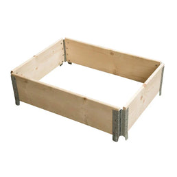 Wooden Pallet Collar – 800x600x200mm – Used – Foldable with 4 Hinges