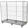 Three-Sided Super Jumbo Demountable Roll Pallet – 800 x 2000 Base, Heavy-Duty 500kg Capacity, Bright Zinc Finish