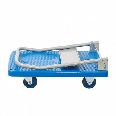 Plastic Platform Trolley 150kg with Silent Castors