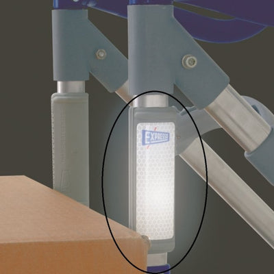 Safety Reflector Load Profile for Sack Truck Frame