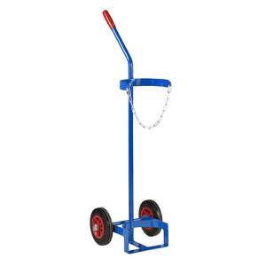 Single Cylinder Gas Empty Bottle Sack Truck Trolley 200kg for 230mm Diameter Bottles