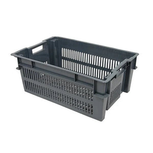 Stack and Nest Tray – 600x400x230mm – 33 Litres – Perforated