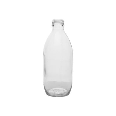 330ml Clear Glass Soft Drinks Bottle – Flint Glass Beverage Bottle