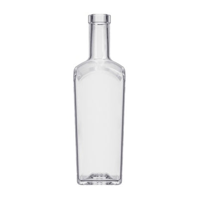 70cl Brunel Spirit Bottle – 700ml Premium Glass Bottle for Fine Spirits (White Flint | 620g)