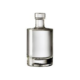 20cl Galileo Corkmouth Spirit Bottle – 200ml Glass Bottle for Premium Spirits (White Flint | 350g)