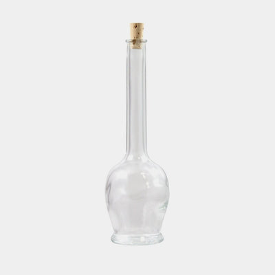 100ml Ravello Glass Oil Bottle (Cork Opening)