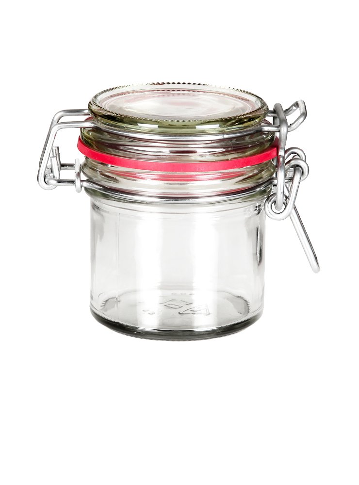 167ml Kilnclip Glass Jar | Glass Jars | Clip Top Jars – Alex Baird Handling