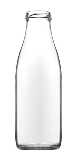 Frescor round glass milk bottle 250ml 500ml 1liter