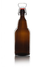 2 Litre Amber Flask Growler with Swing-Stopper