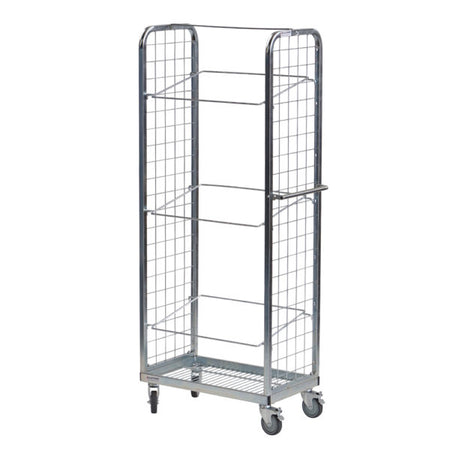 Multi-use, display and merchandise picking trolley