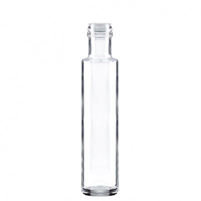 250ml Clear Glass Dorica Oil Bottle (Screw Neck)