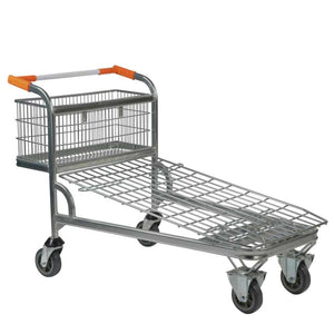 Chariot Cash and Carry avec base en treillis métallique