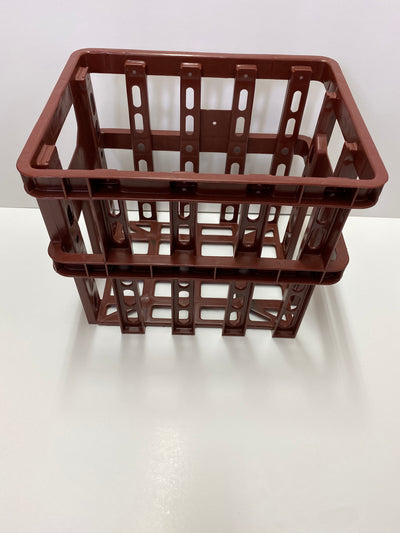 Plastic basket crate