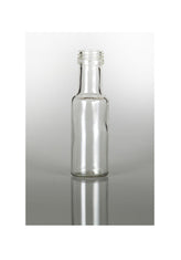 100ml Clear Glass Dorica Bottle 24mm Neck