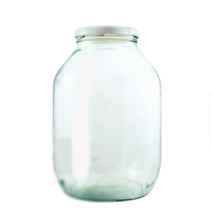 Bocal à cornichons en verre de 2372,8 ml (col à vis)