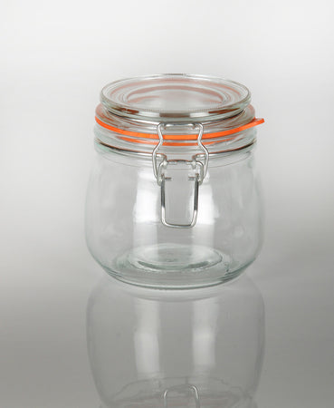 500ml Kilnclip Glass Jar